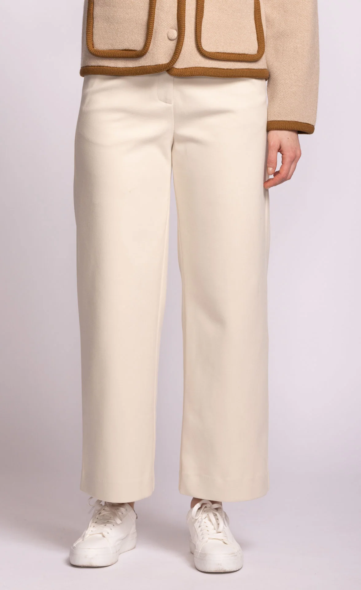 Nadia Full Pants Off White