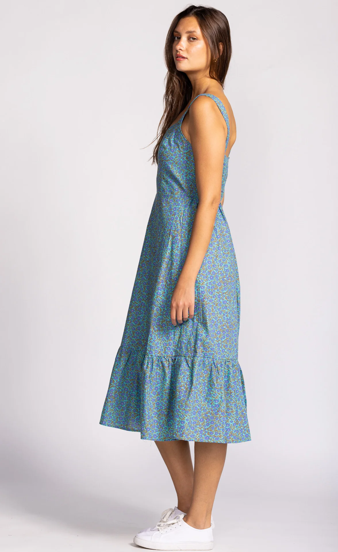 Olivia Dress Blue - Image 2