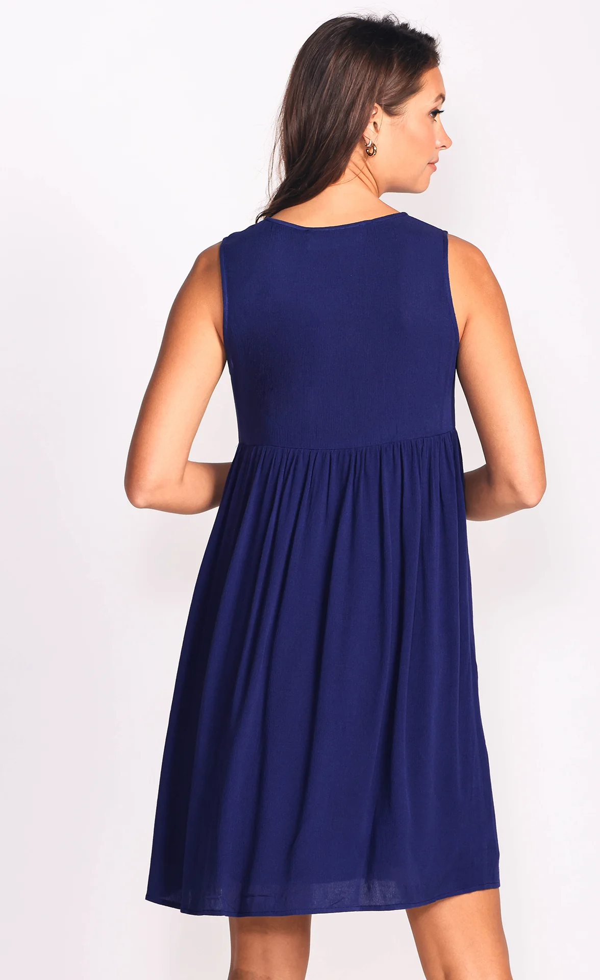 Phoebe Dress - Navy - Image 4
