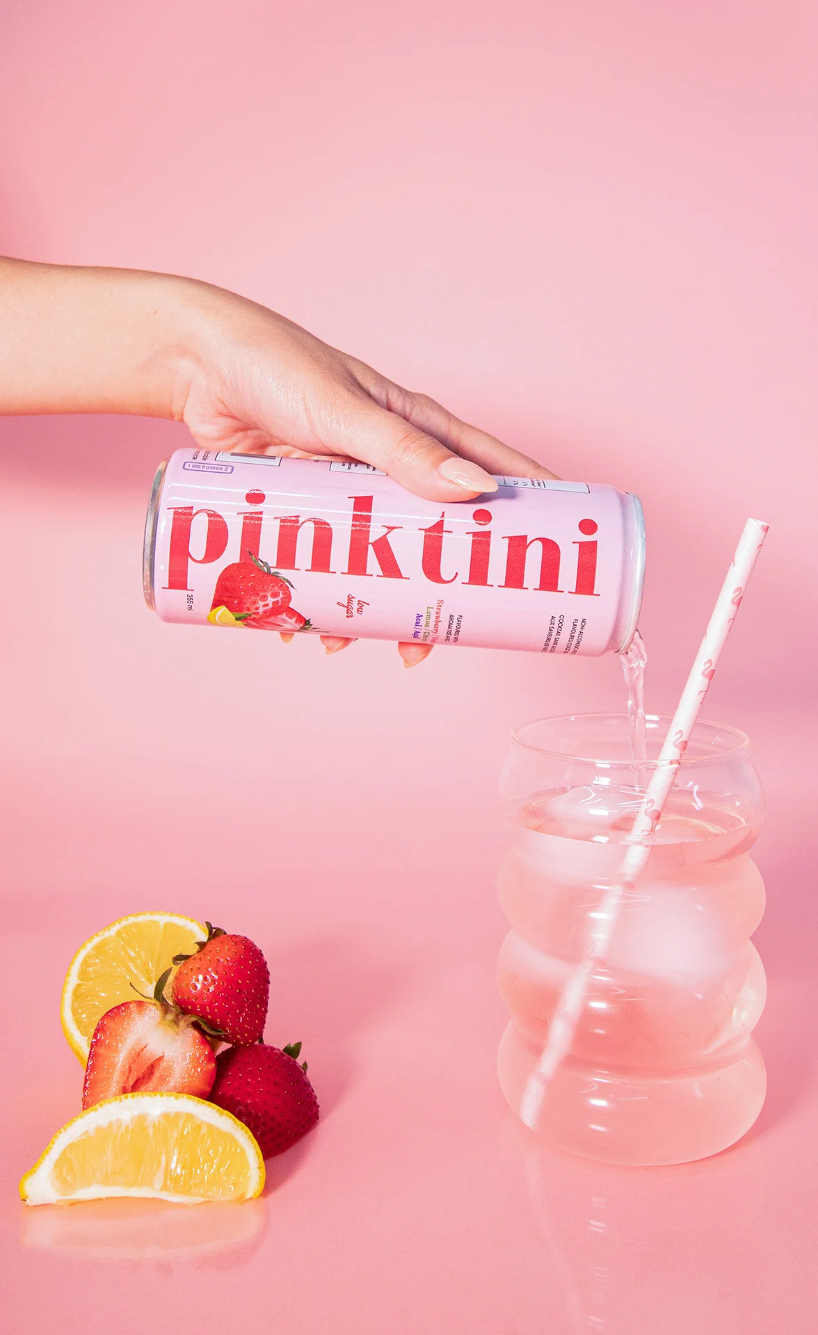 PINKTINI Strawberry 4 Pack Cans - Image 3