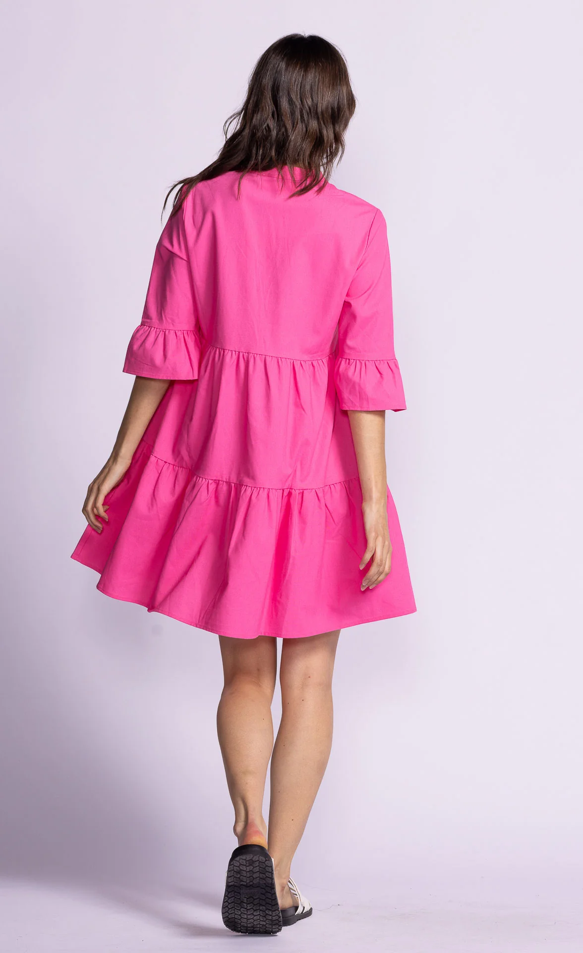 Posy Dress  Pink - Image 4