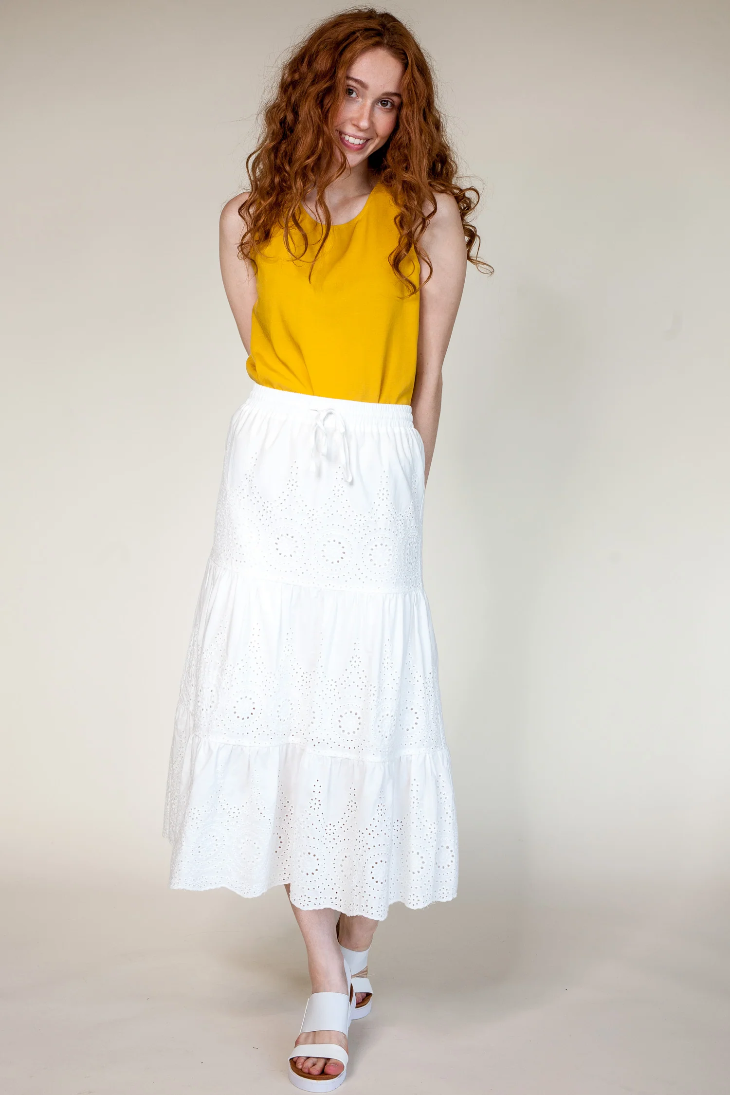 Rebecca Skirt White - Image 9