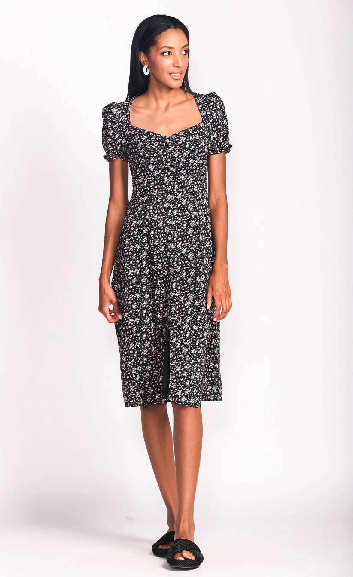 Riley Dress - Black - Image 6