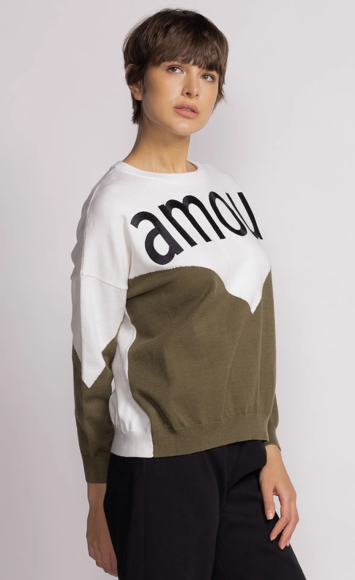 Robyn Sweater - Dark Green - Image 6