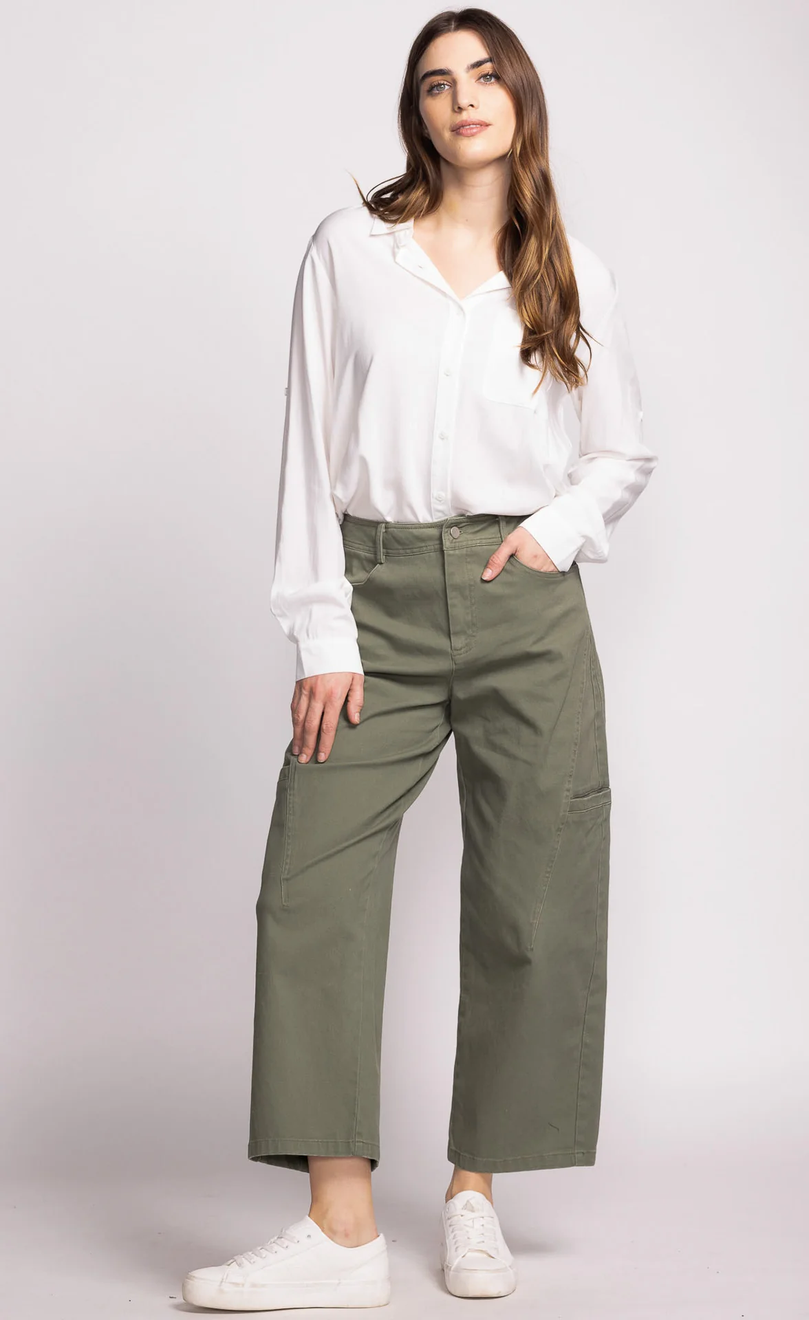 Rosalie Pants - Sage - Image 3