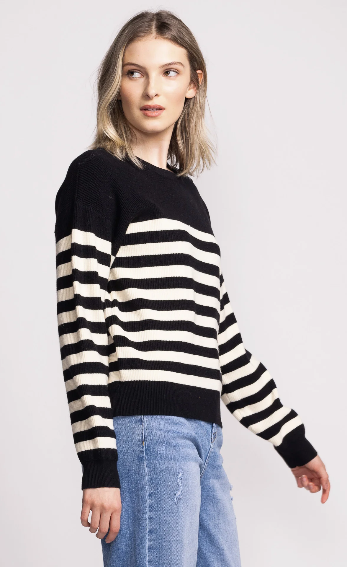 Rowan Sweater - Black and White - Image 4