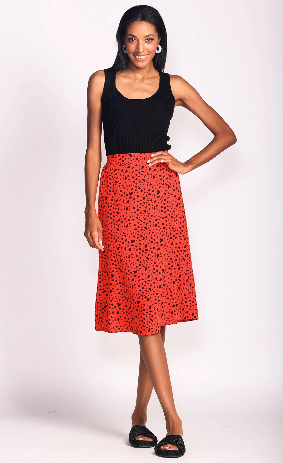 Sahara Skirt - Red - Image 2