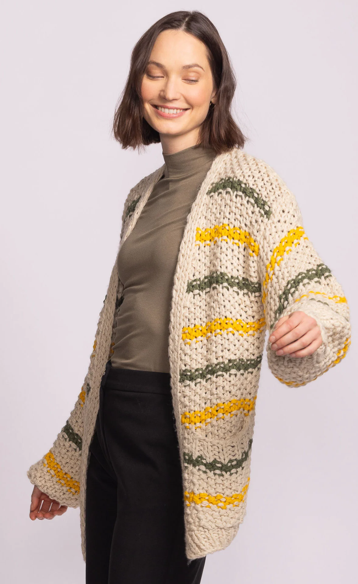 Samoa Sweater Beige - Image 2