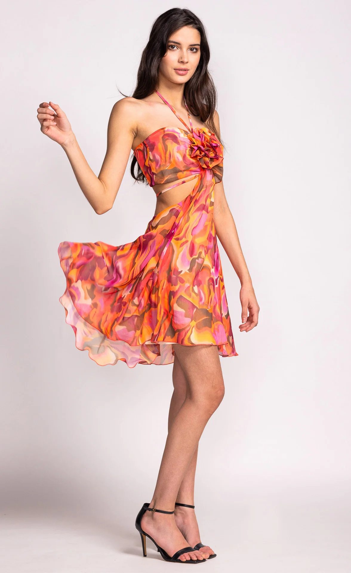Sophia Dress Orange