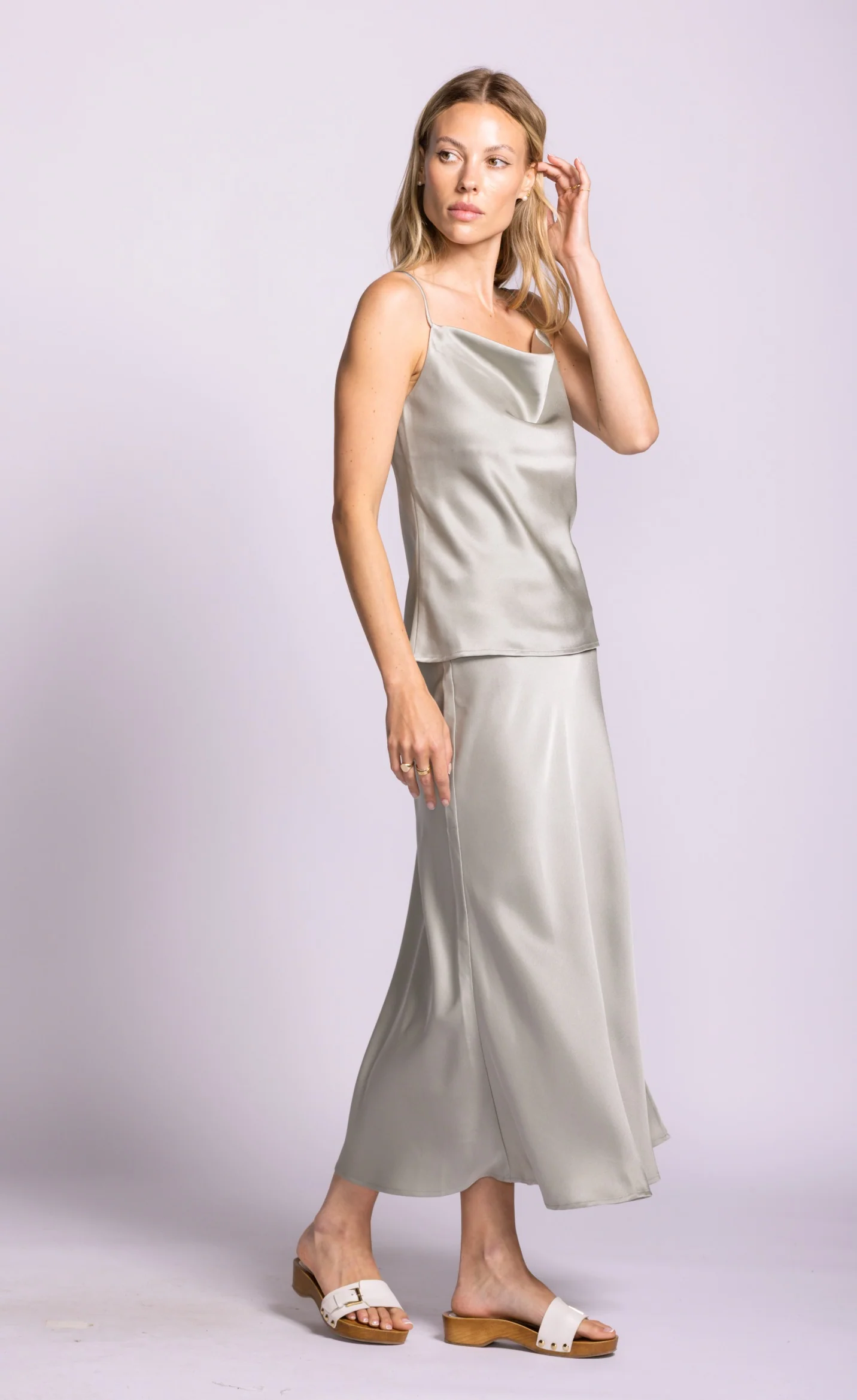 Sophia Skirt Sage - Image 3