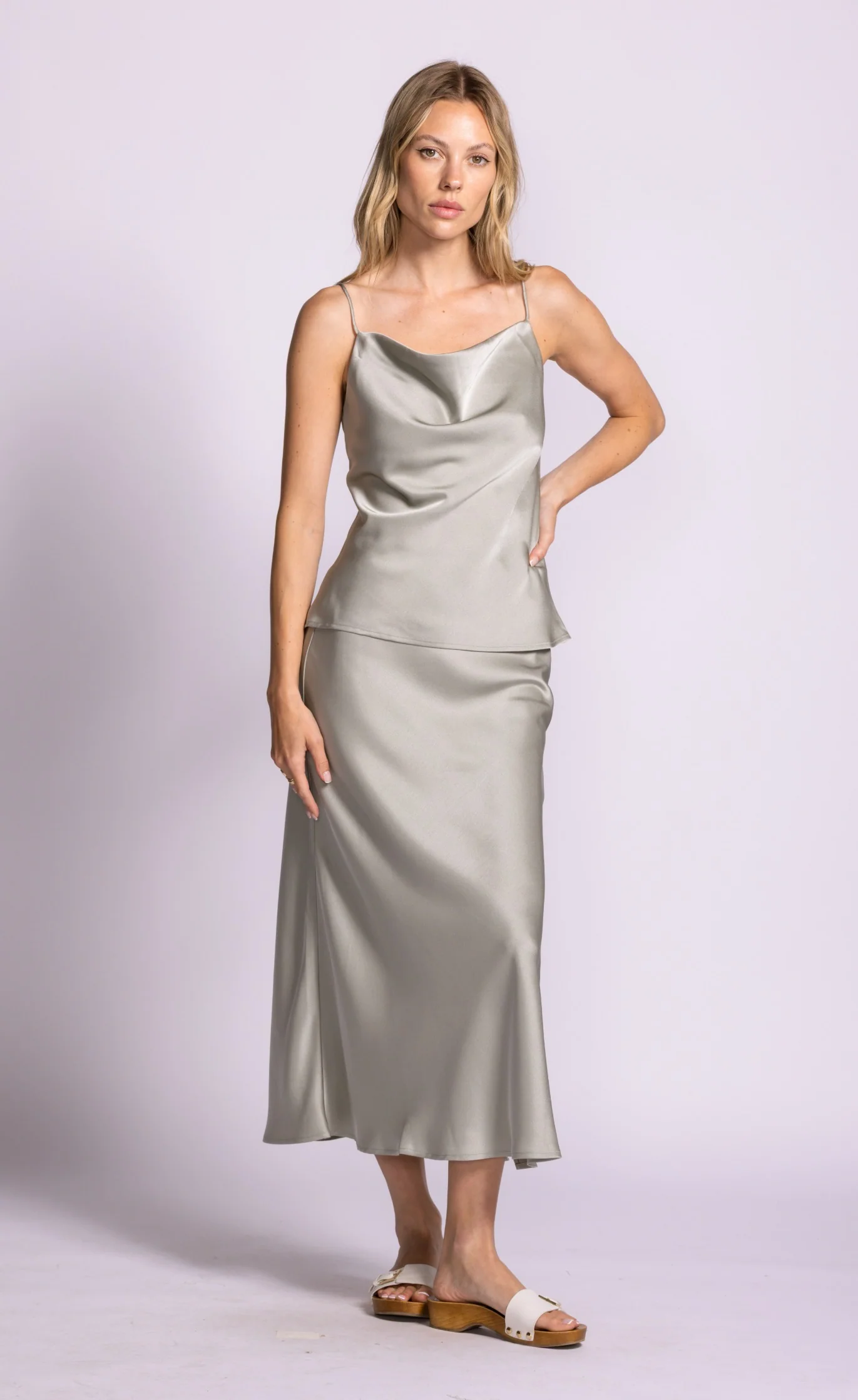 Sophia Skirt Sage - Image 4