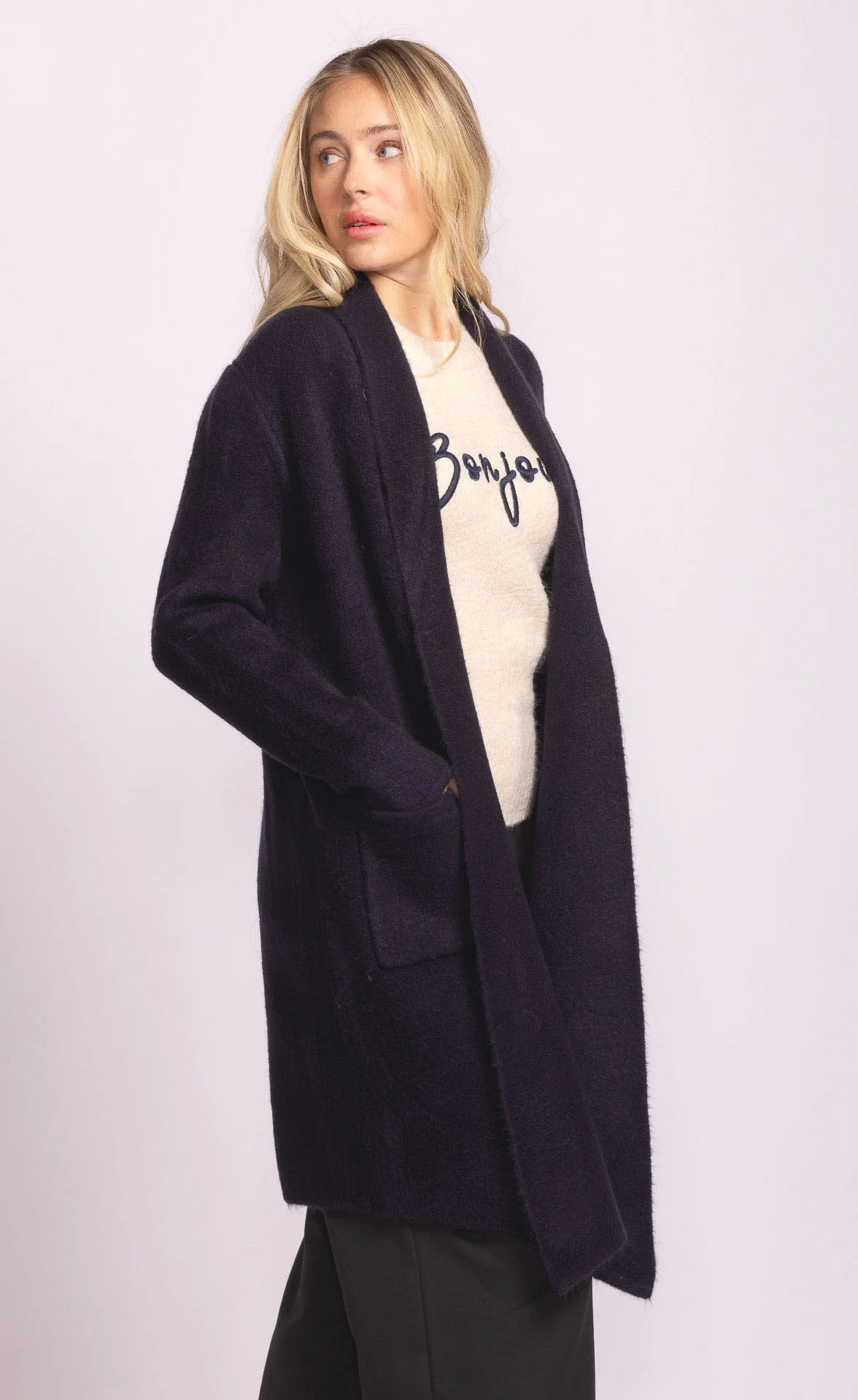 Stockport Jacket Navy - Image 4
