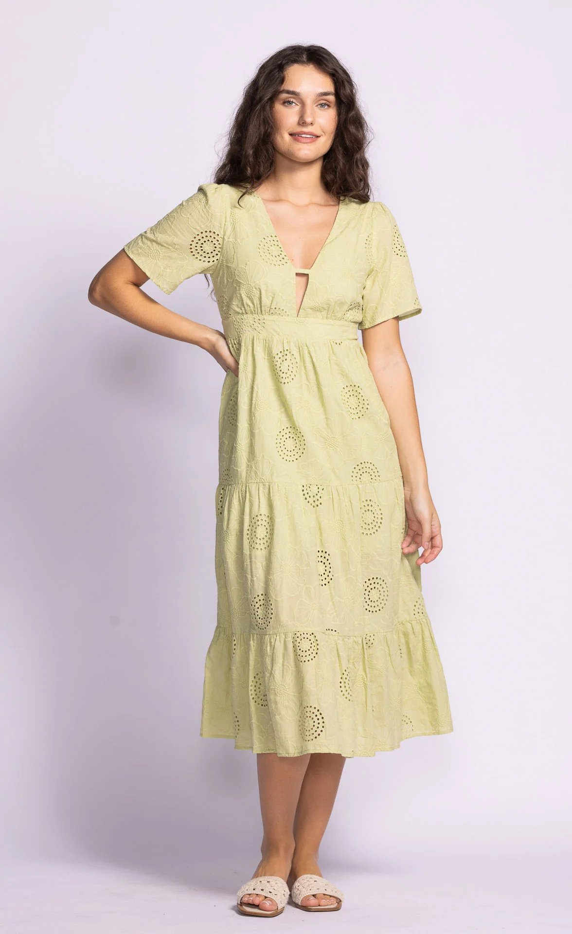 Tamra Dress Green