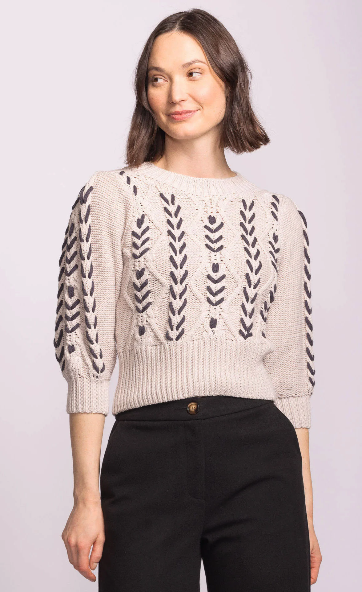 Terrace Sweater Beige - Image 5