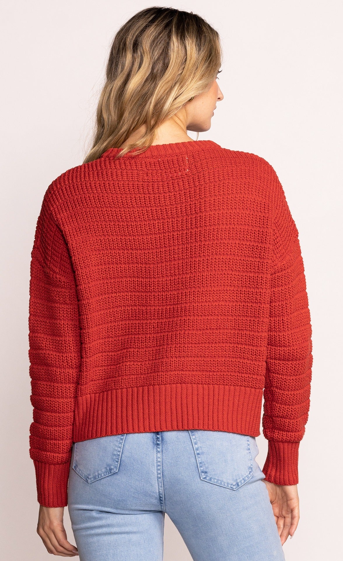 The Amalia Sweater Orange - Image 3
