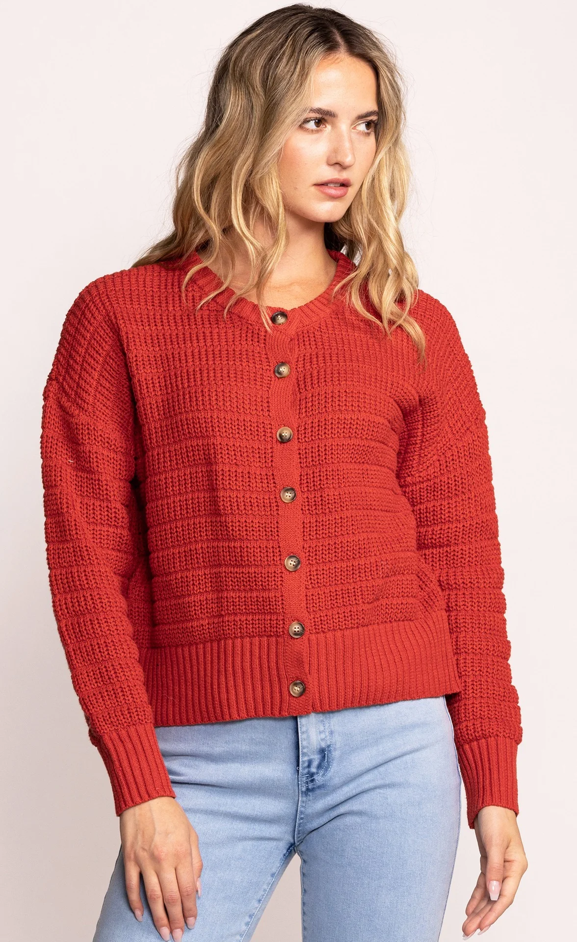 The Amalia Sweater Orange - Image 4