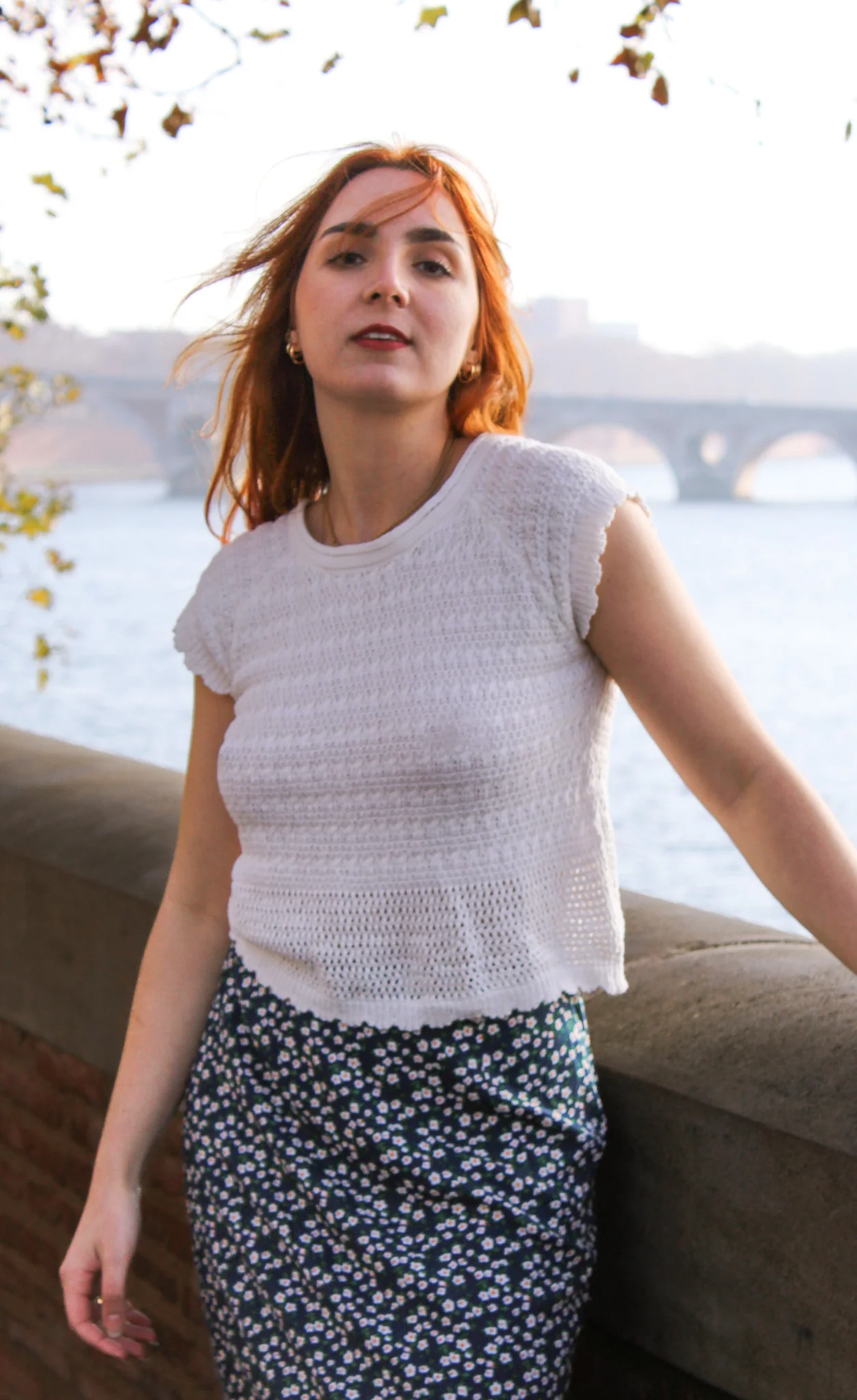 The Ayana Sweater - White - Image 2