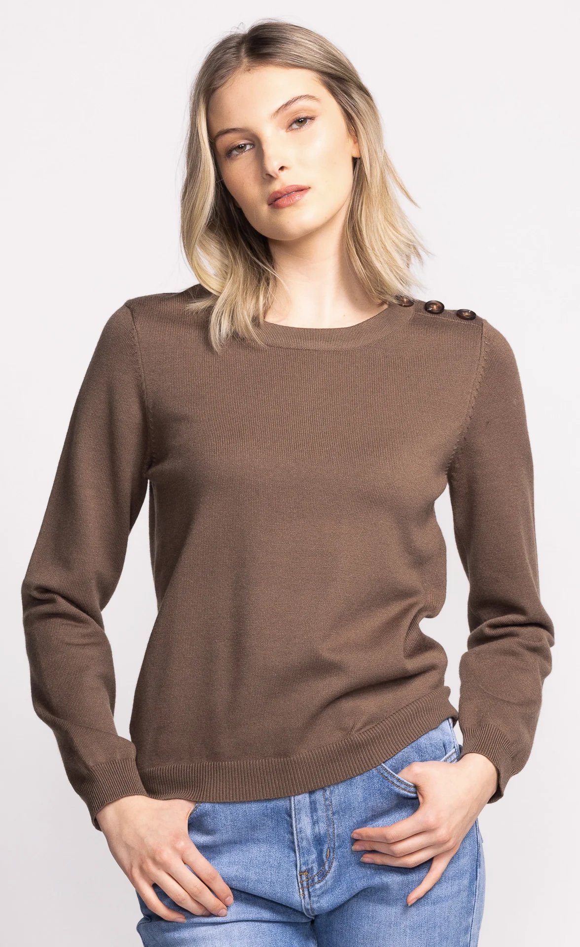 Brandi Sweater - Brown - Image 5