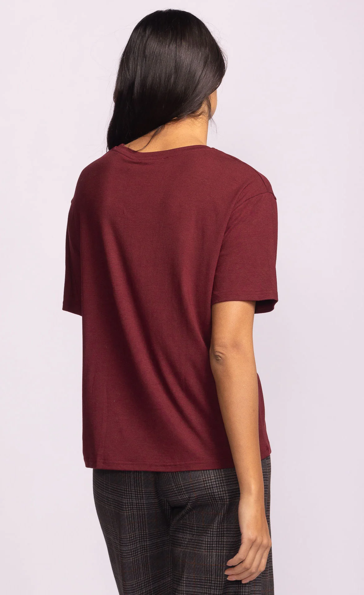 The Camilla Top Burgundy - Image 4