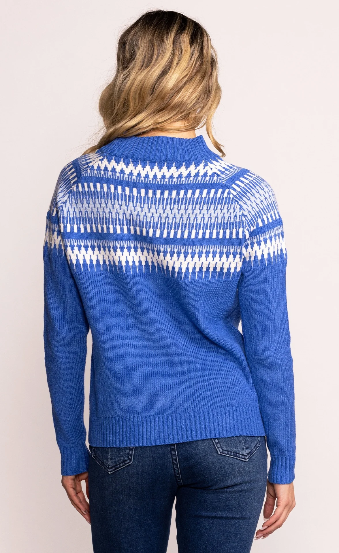 The Carol Sweater Blue - Image 7