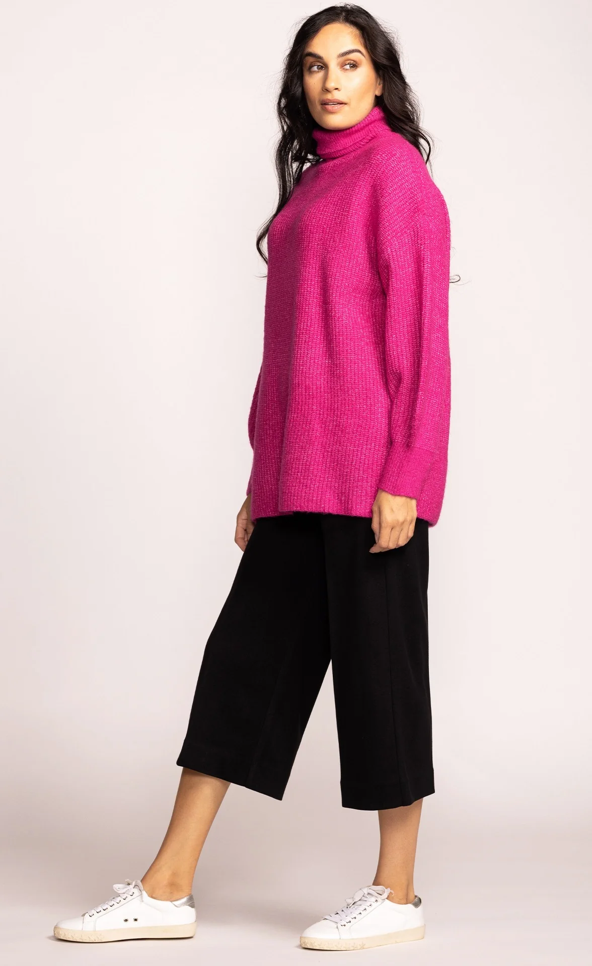 The Cora Sweater Fuchsia - Image 5