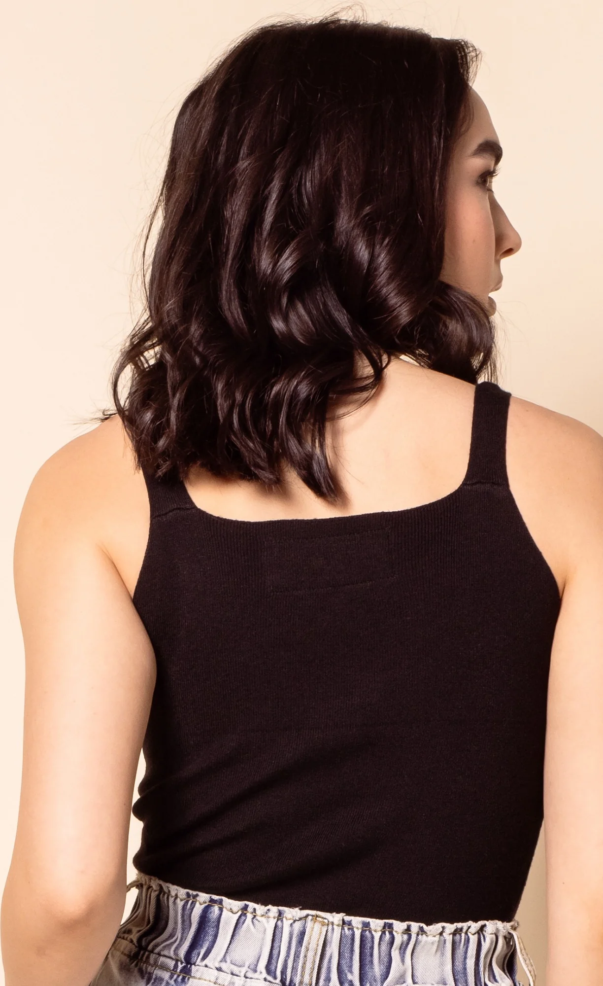 The Cross Tank Top Black - Image 3