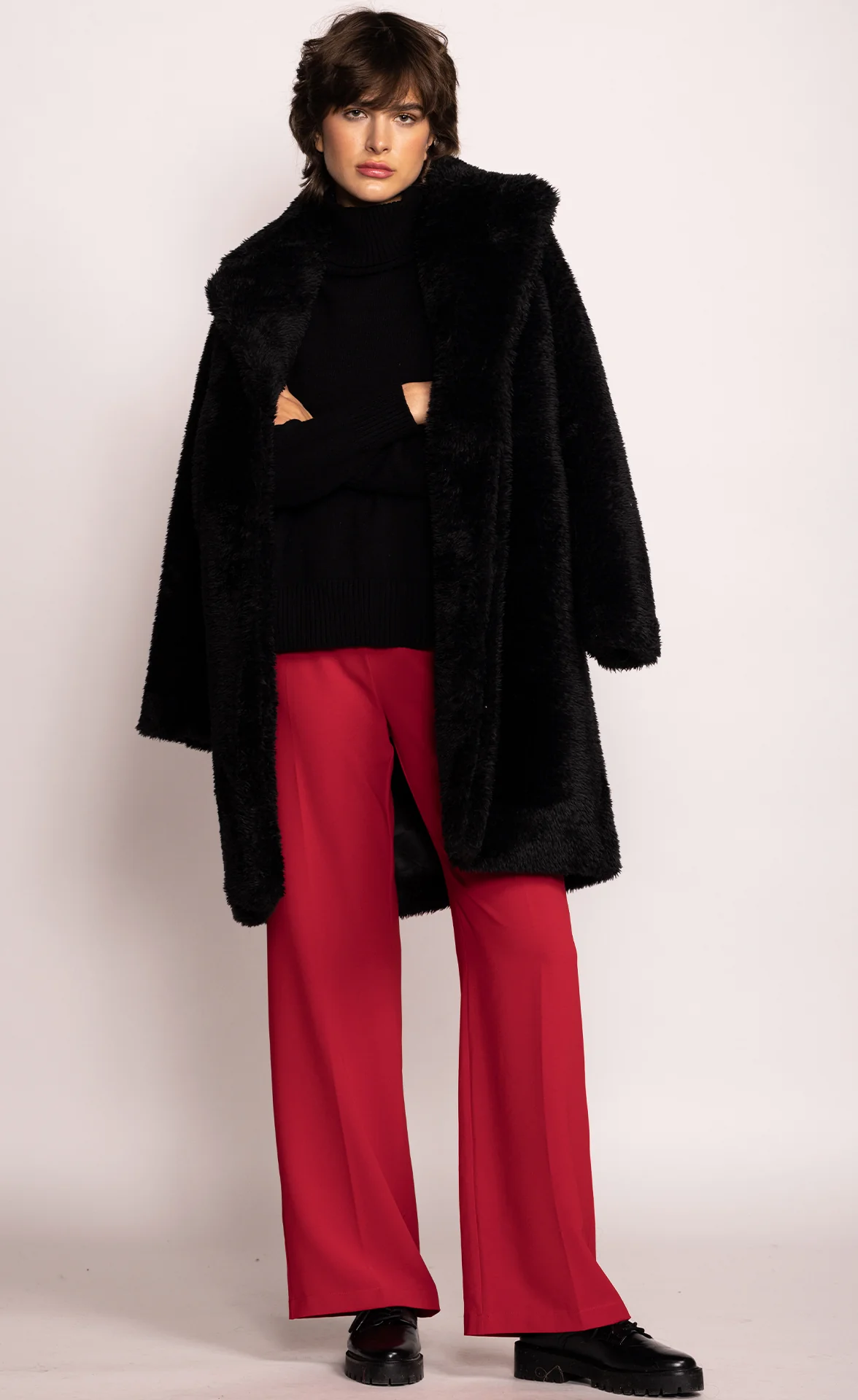 The Gina Coat - Black