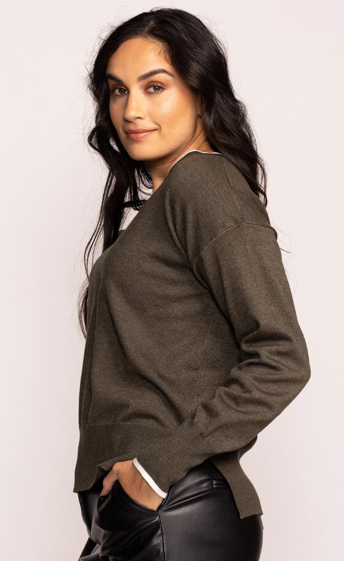 The Grace Sweater Green - Image 2