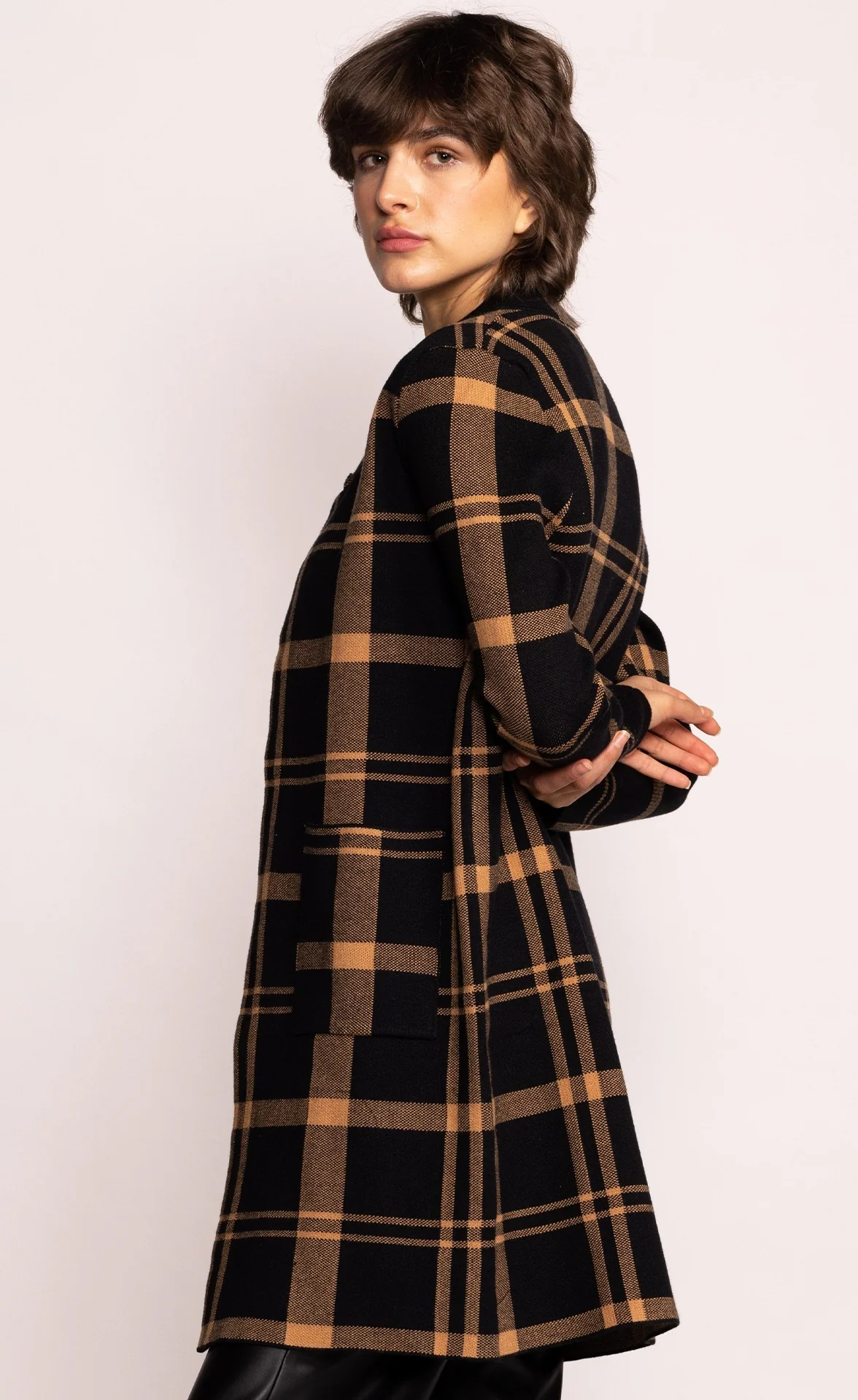 The Harmon Cardigan New Black - Image 2