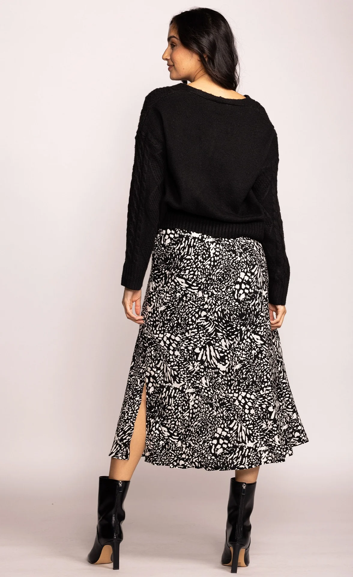 The Kallie Skirt - Black - Image 3