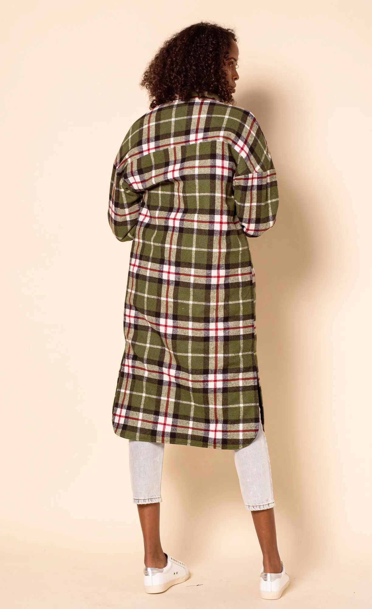 The Loulou Coat Green - Image 3