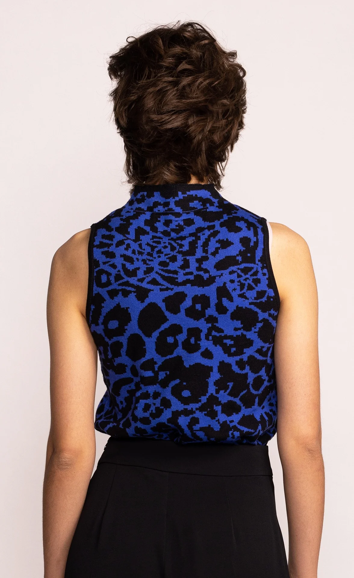 The Luna Top Royal Blue - Image 4
