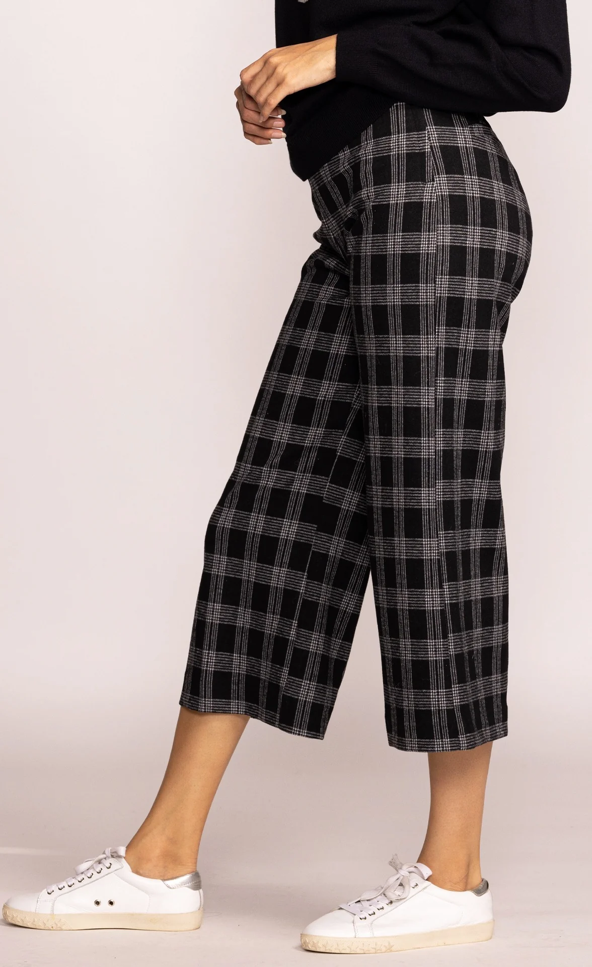 The Nadia Pants BLK/WHT - Image 3