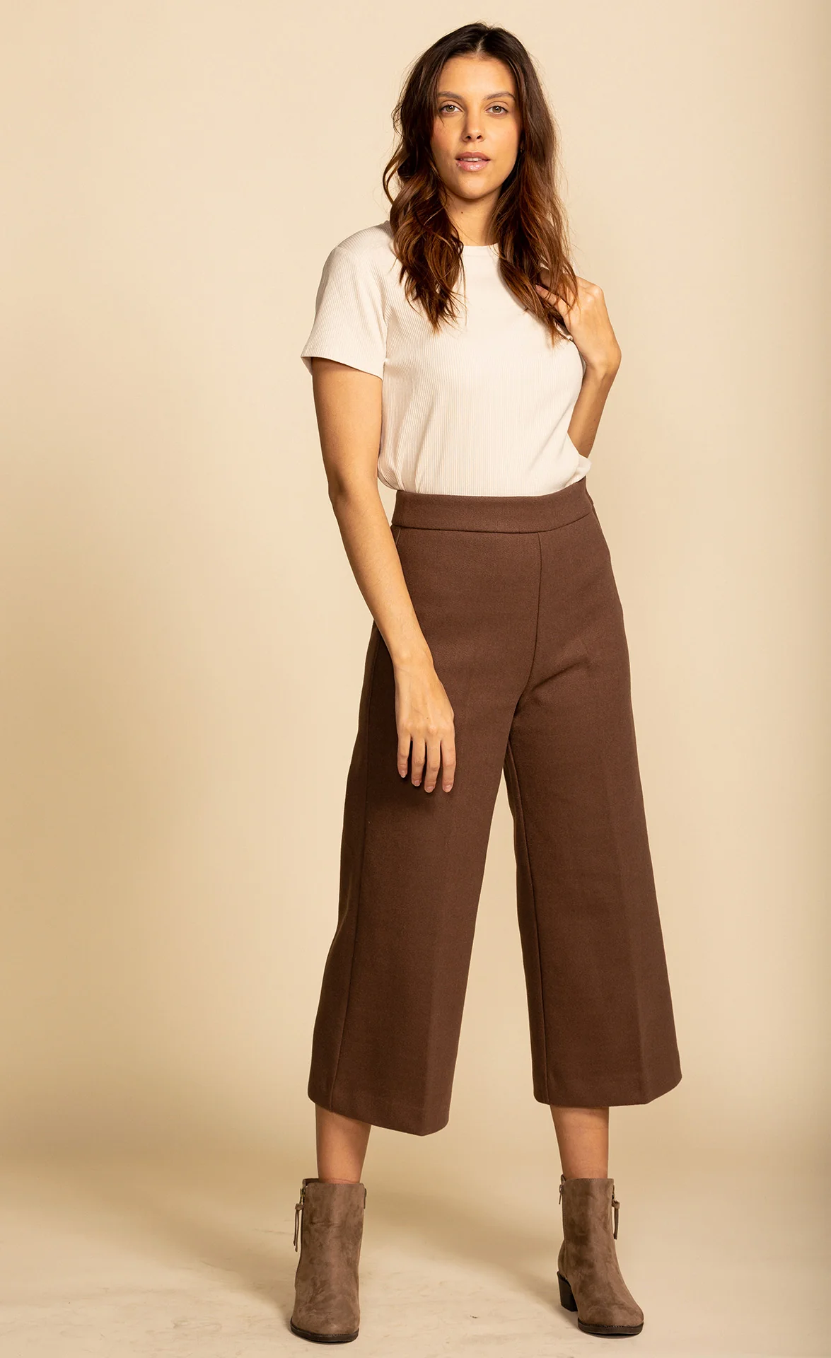 The Nadia Pants - Brown