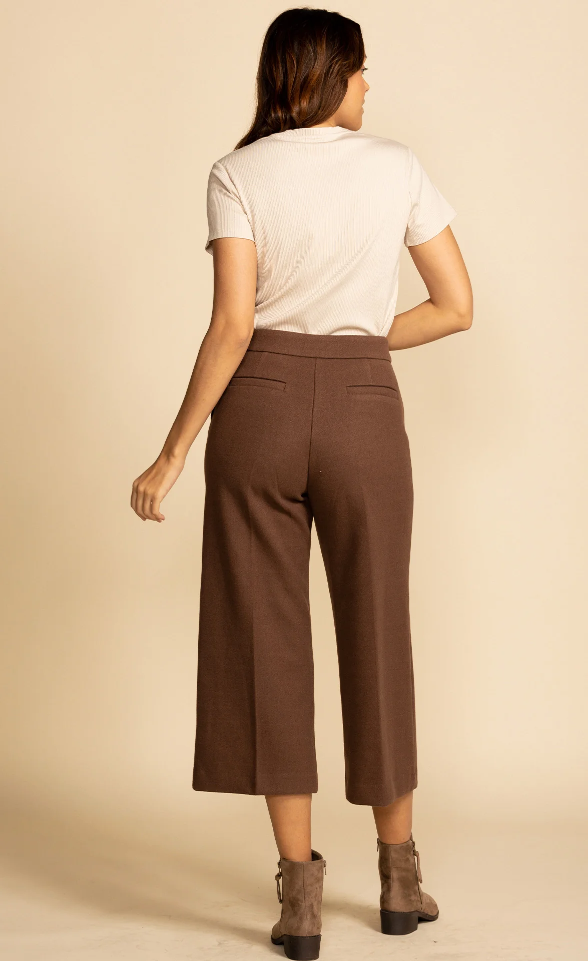 The Nadia Pants - Brown - Image 3