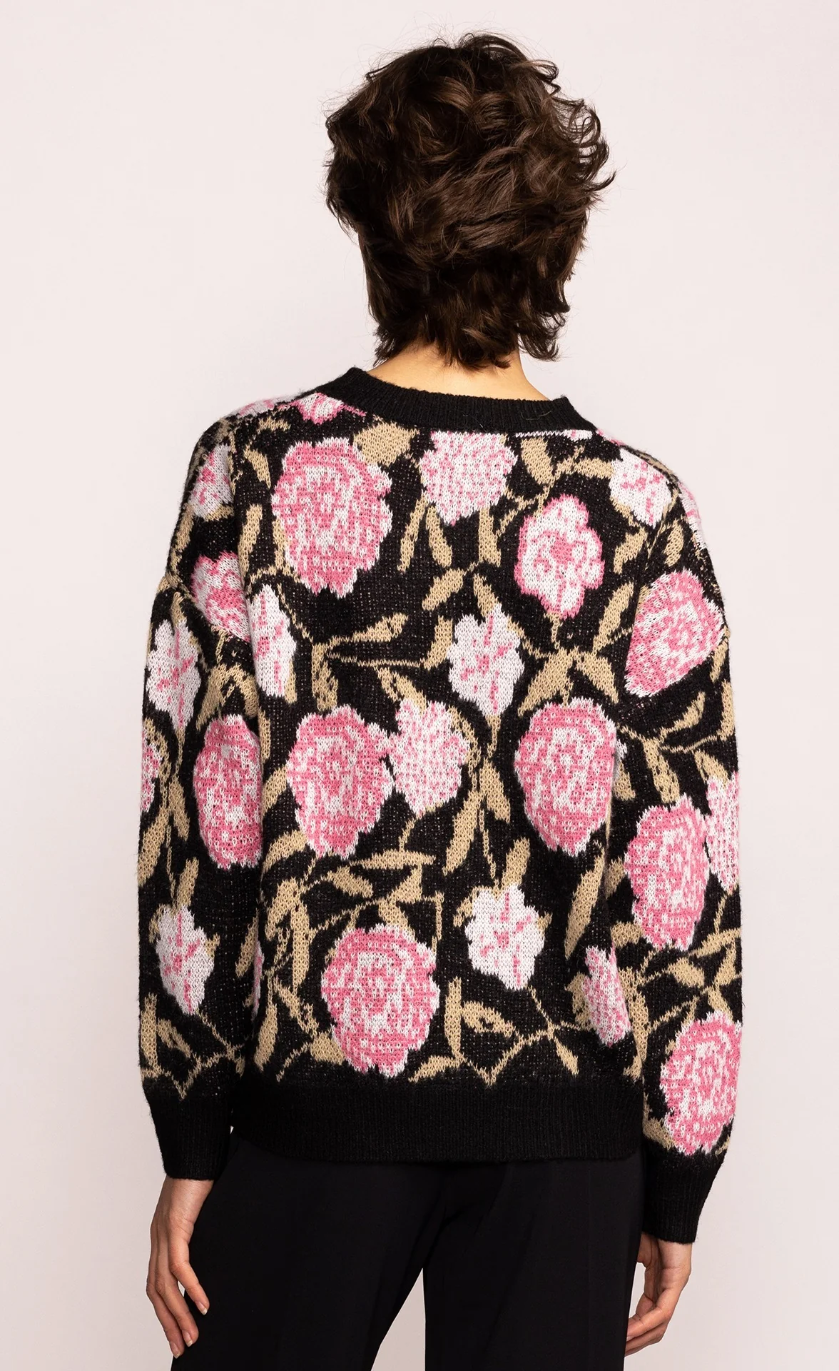 The Rosie Sweater Black - Image 2
