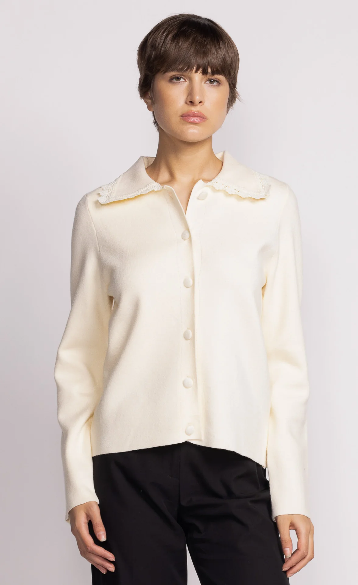 Shelby Sweater - Off White - Image 5
