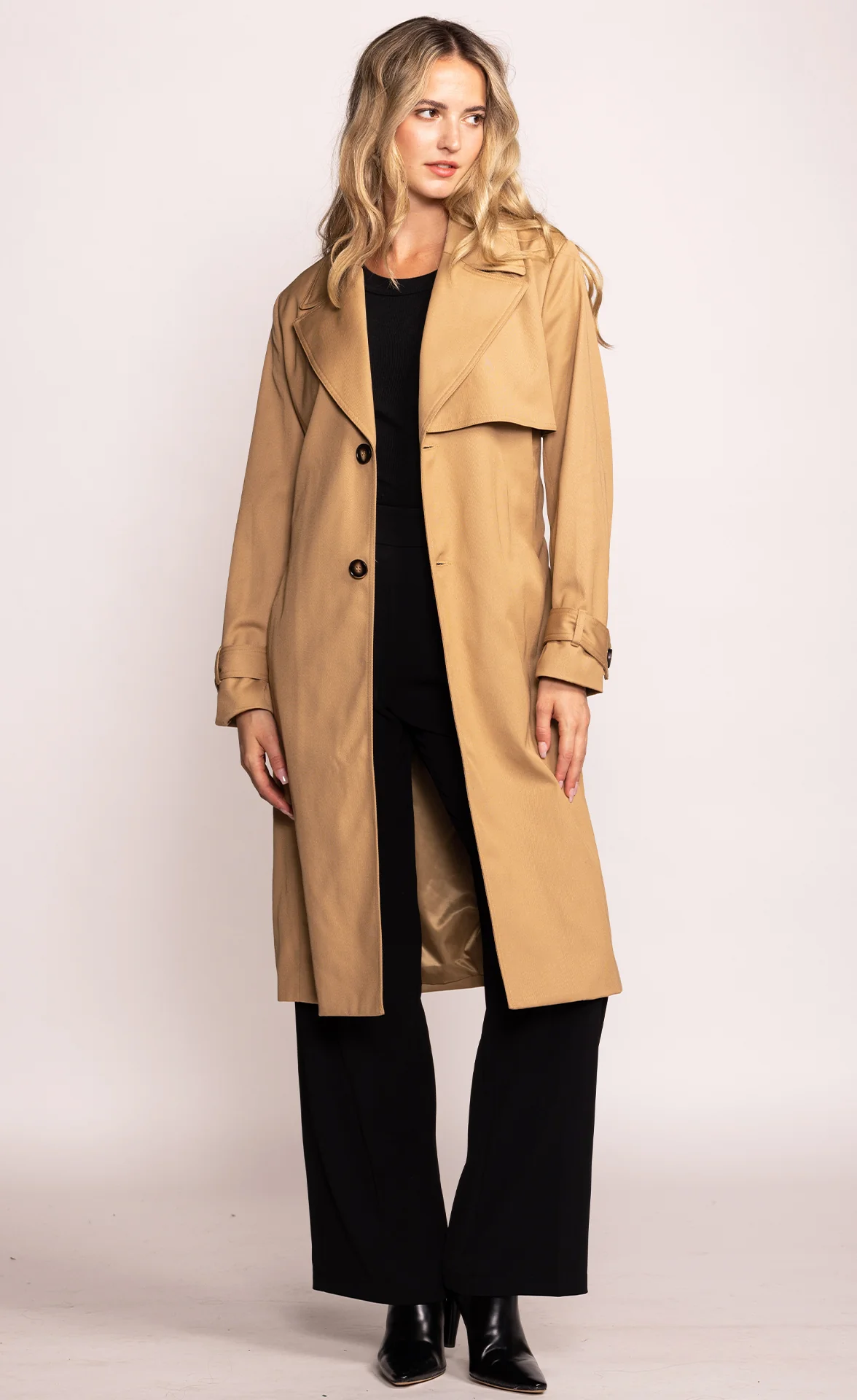 The Sienna Coat Taupe - Image 4