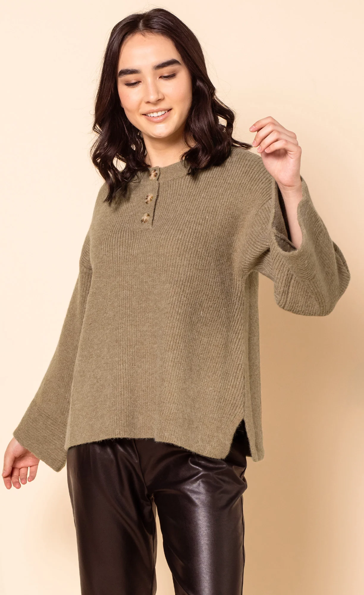 The Vikki Sweater Green