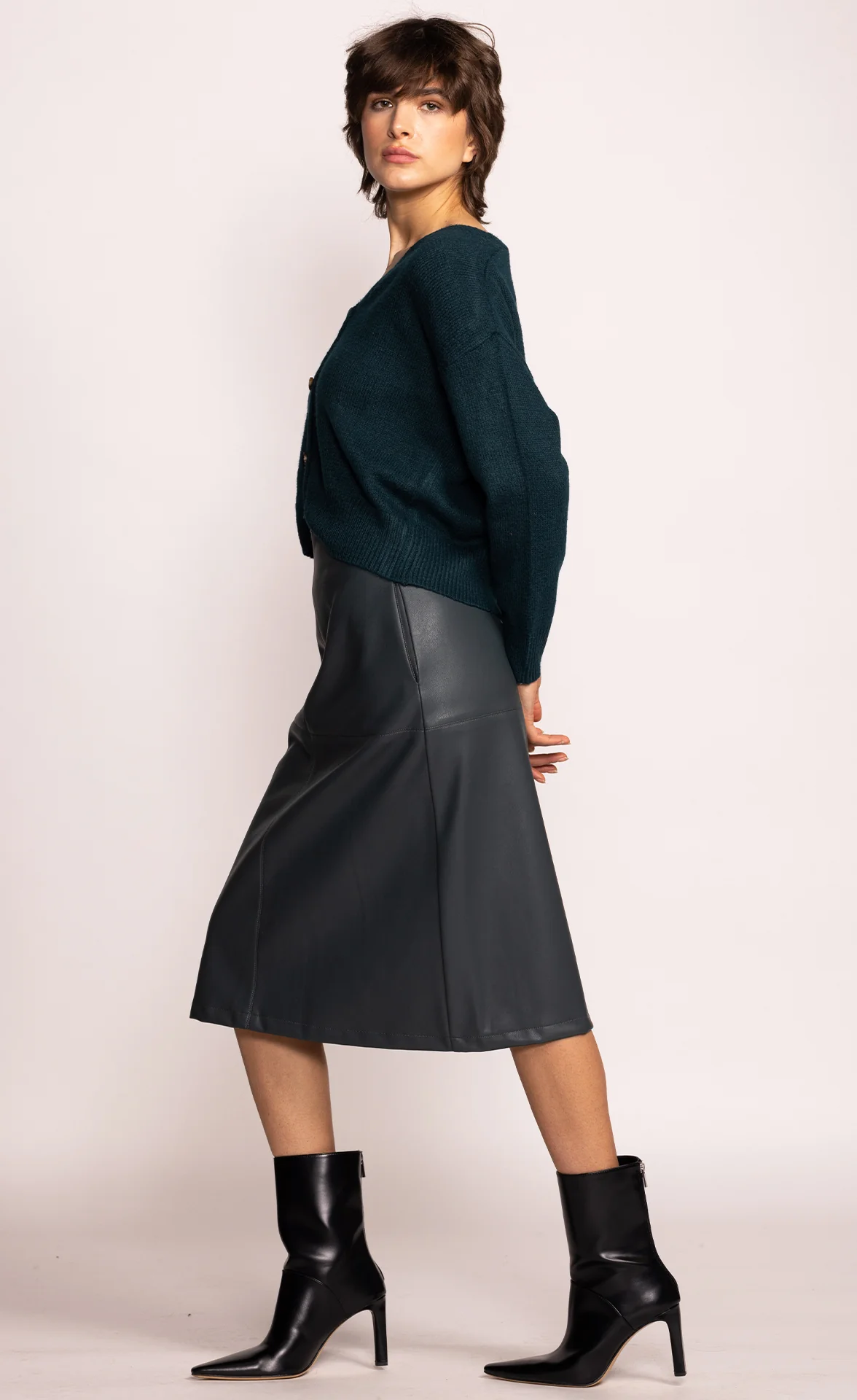 The Willow Sweater Teal - Image 2