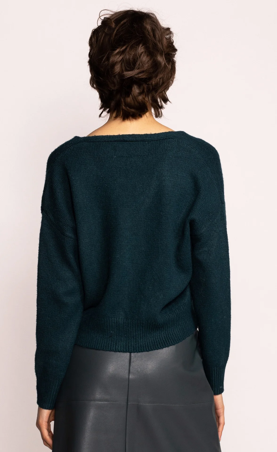 The Willow Sweater Teal - Image 3