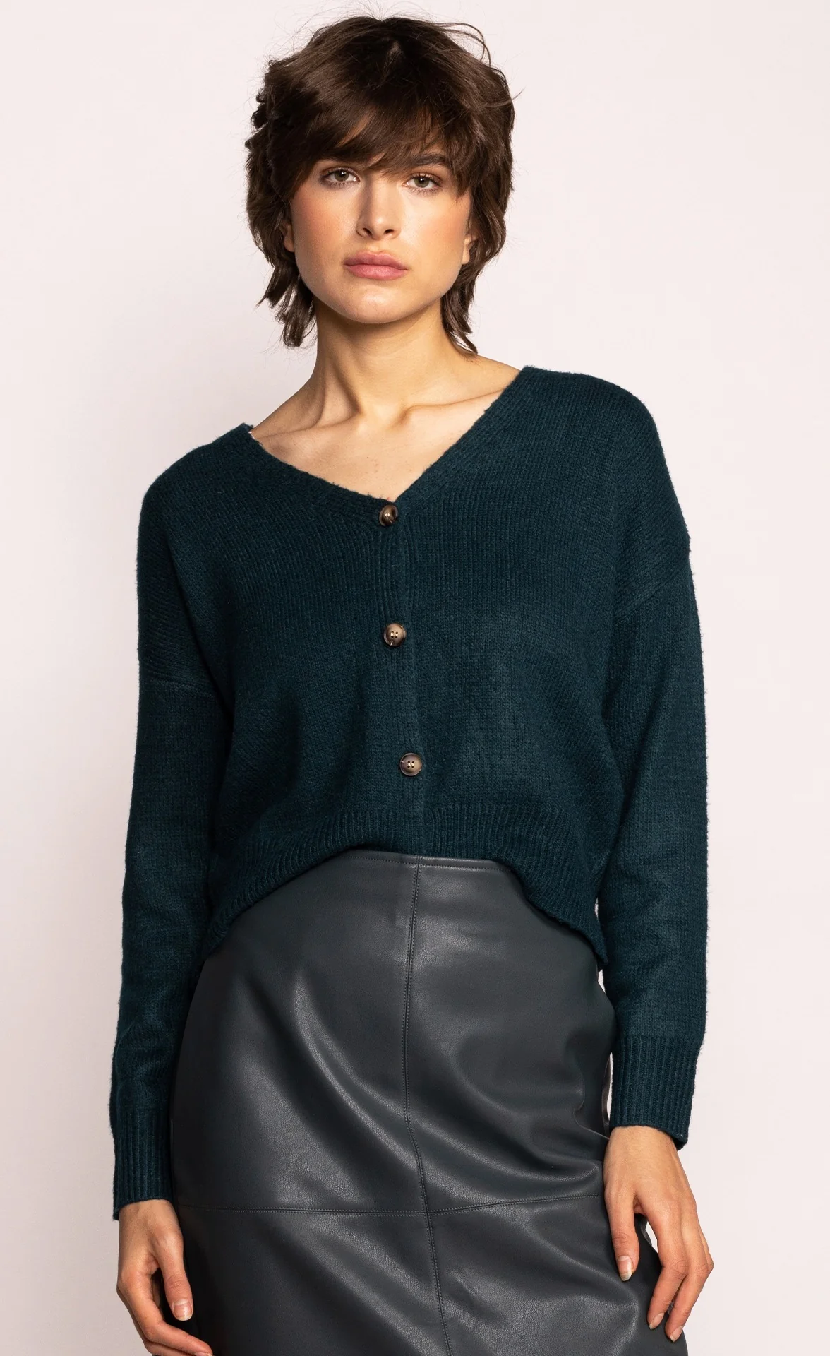 The Willow Sweater Teal - Image 4