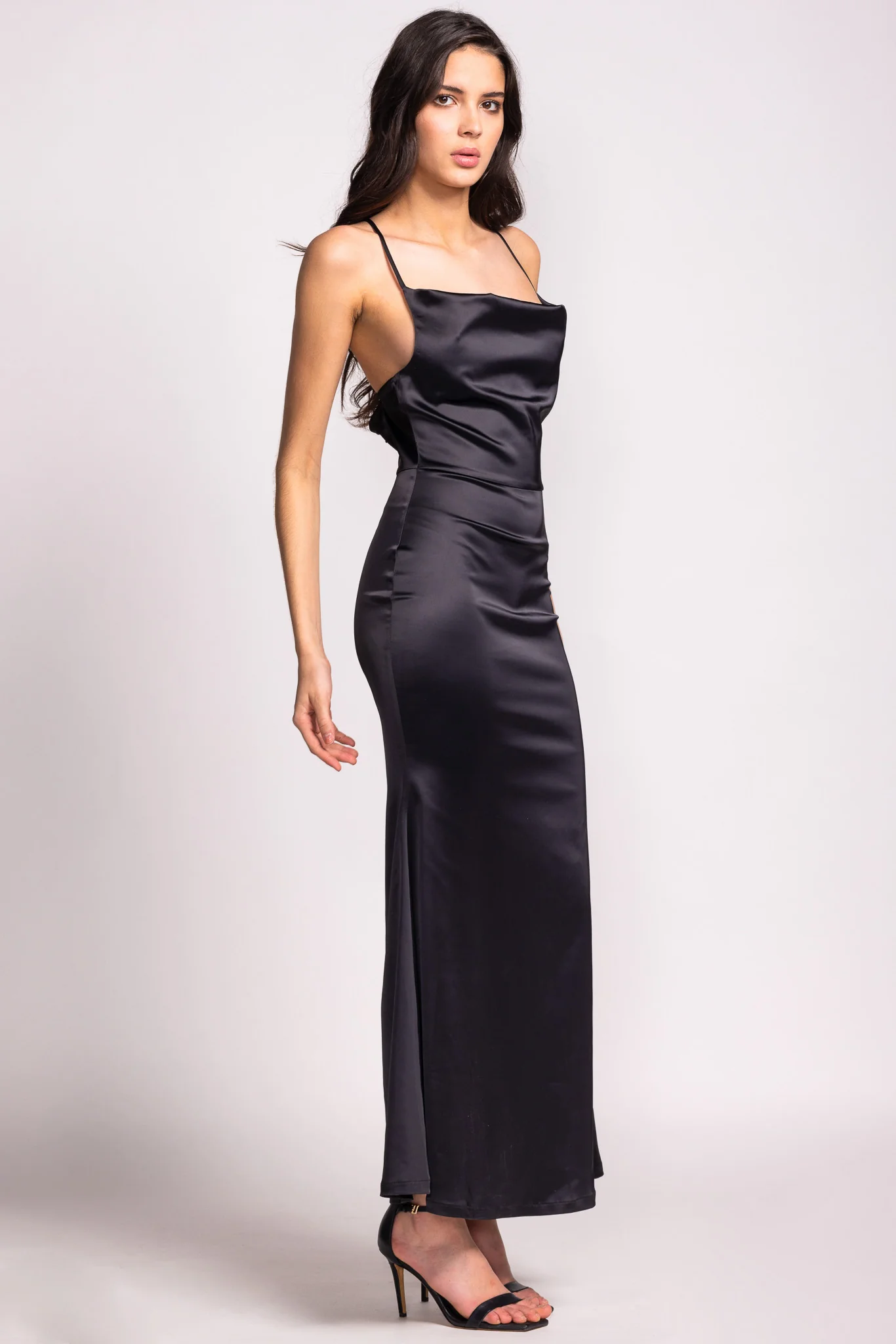 Tiffany Dress - Black - Image 9