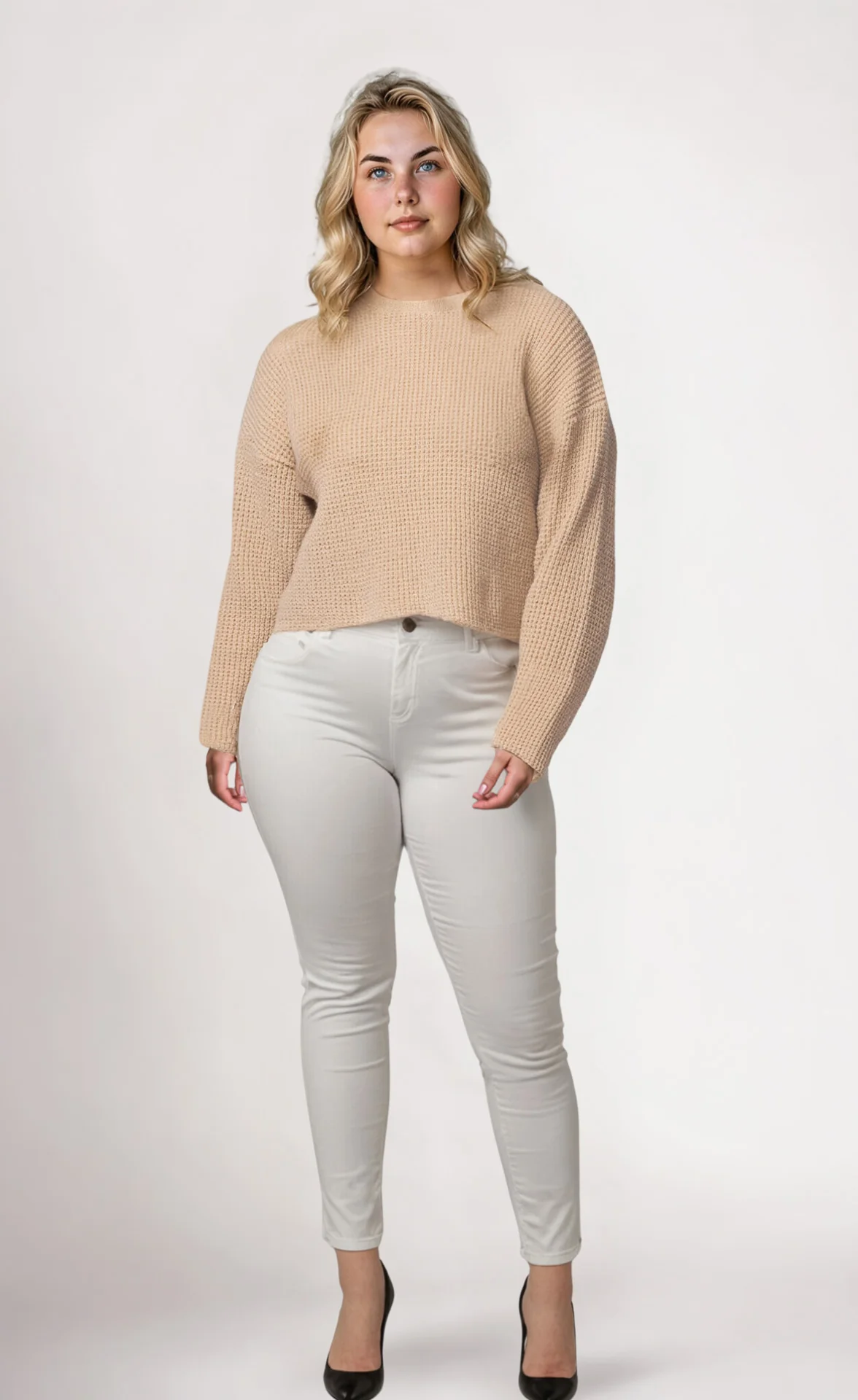 Tobi Sweater - Beige - Image 7