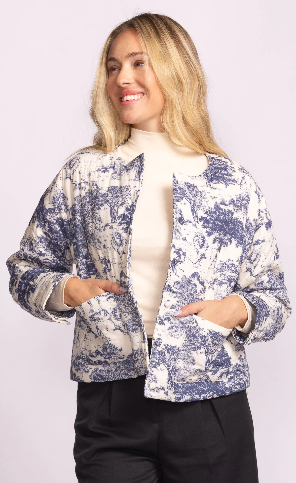 Toulon Jacket Blue - Image 2