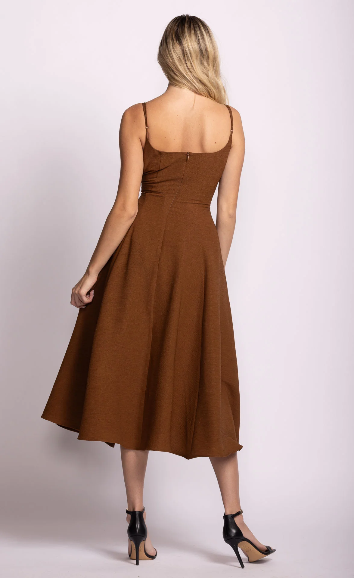 Willa Dress Brown - Image 5