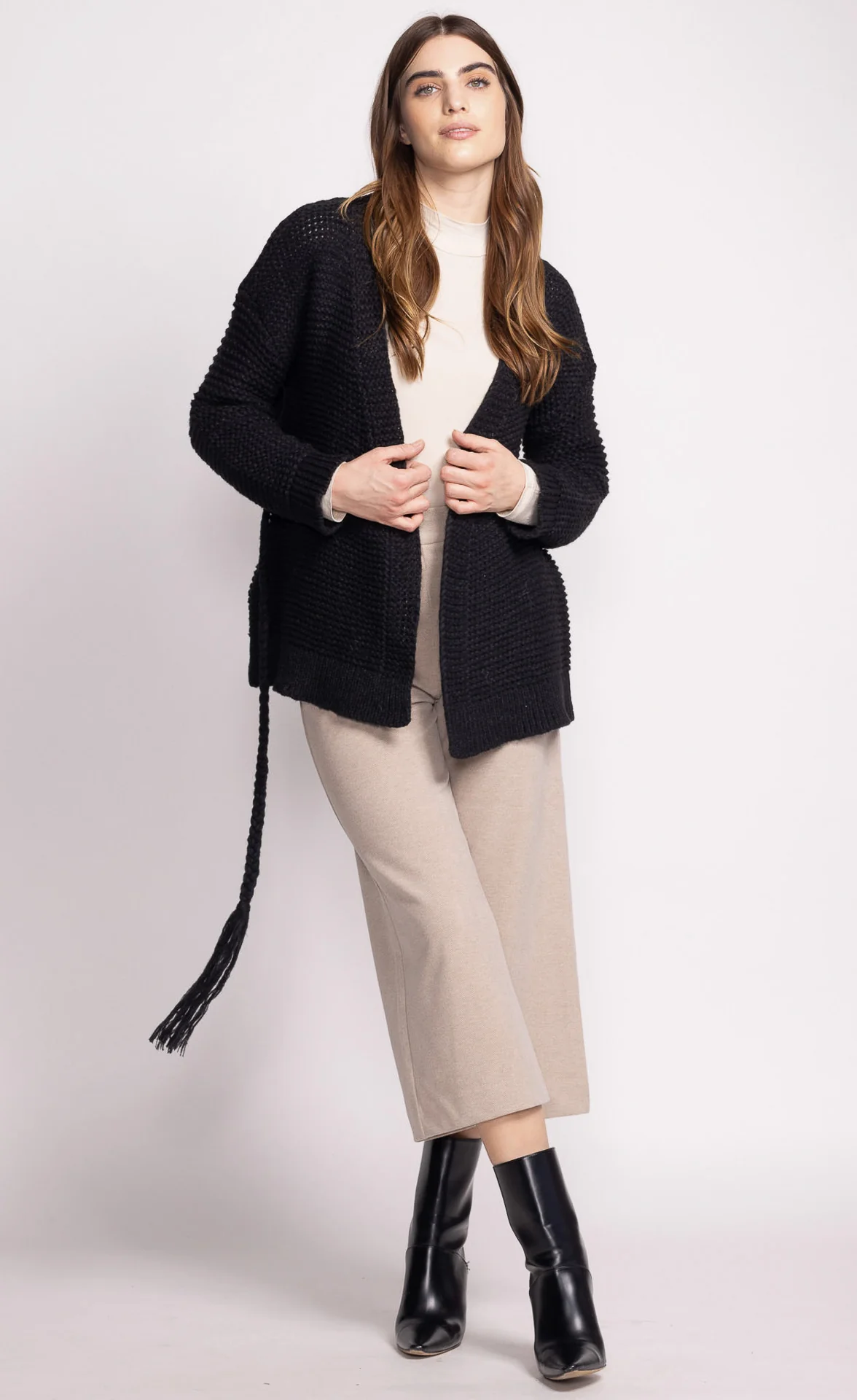 Wren Sweater - Black - Image 3