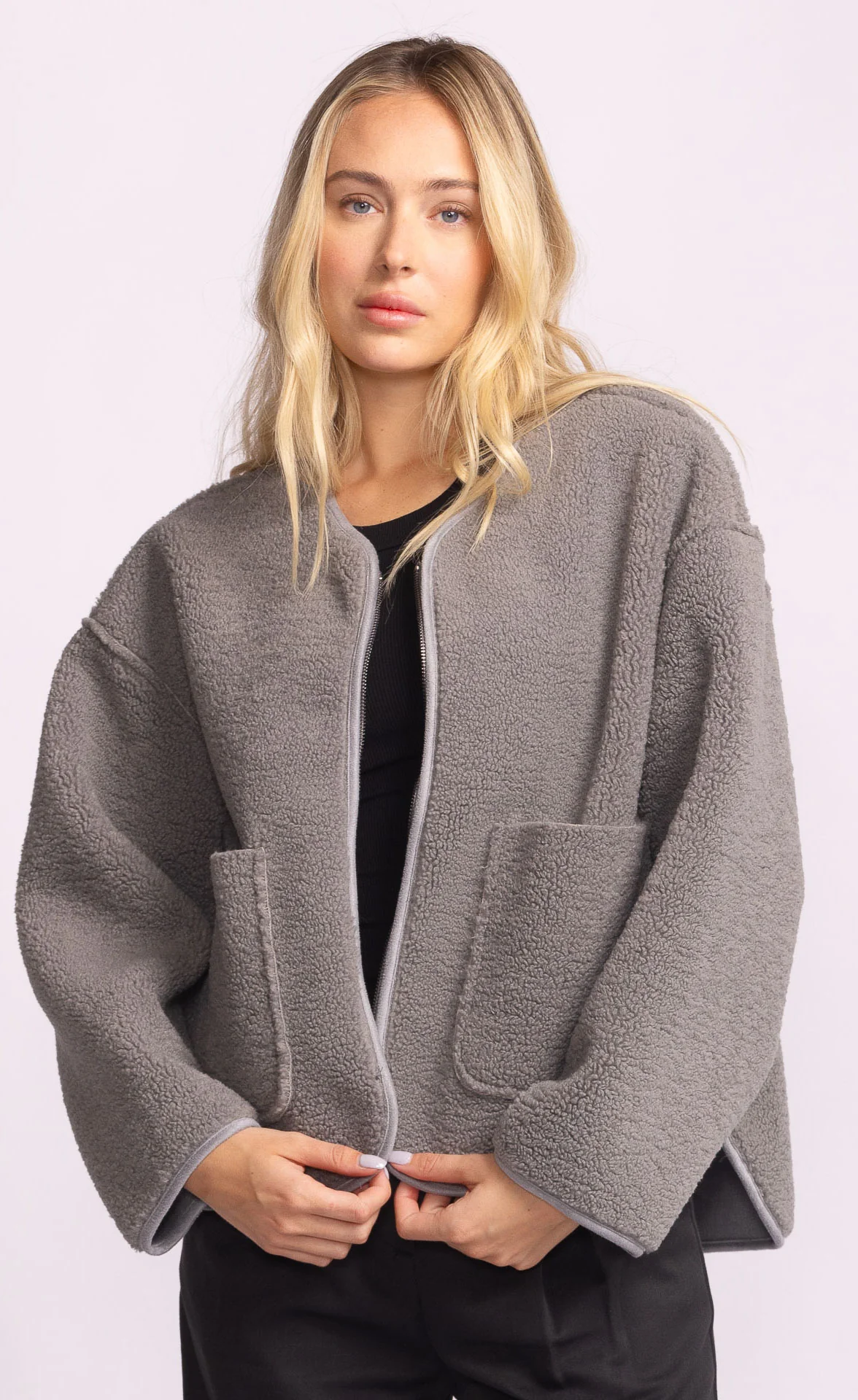 Wynola Jacket Grey - Image 3