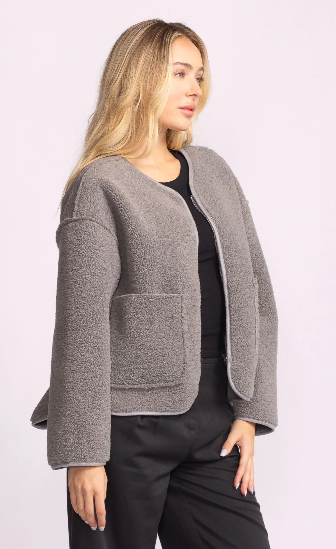 Wynola Jacket Grey - Image 4